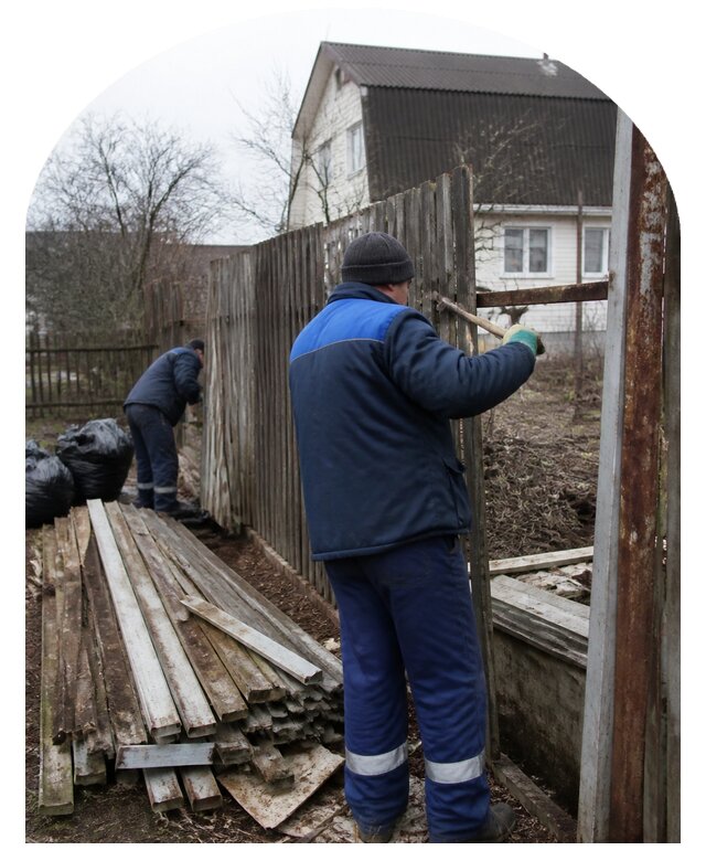Демонтаж забора в Новокуйбышевске по цене от 4609 р. | Метпроект-Нвб