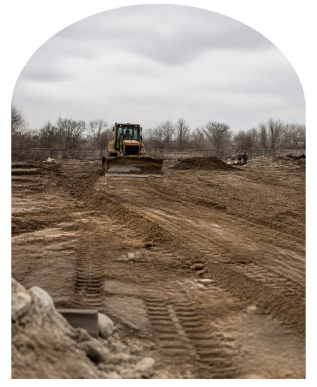 Профессиональное выравнивание участка под ключ в Новокуйбышевске